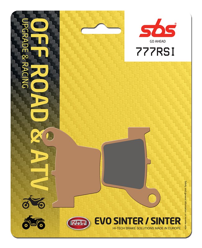 SBS brake pads KH346 OFF-ROAD racing sinteredcolour gold HONDA cr/crf rear(777RSI)